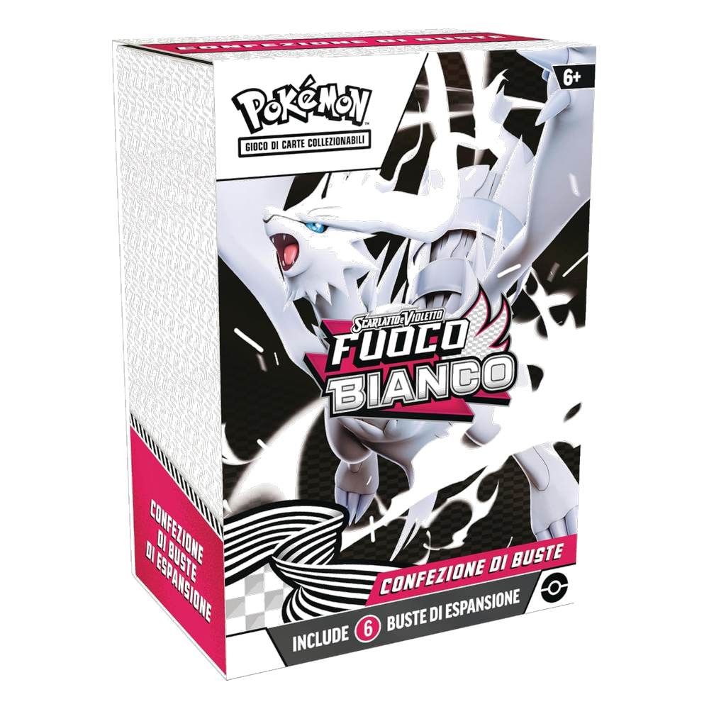 Pokémon: Bundle da 6 buste dell’espansione Scarlatto e Violetto - Fuoco Bianco (IT)
