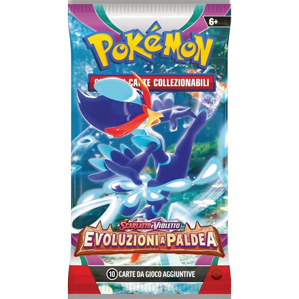 Pokémon - Scarlatto e Violetto - Evoluzioni a Paldea (IT) - Busta singola Artwork casuale