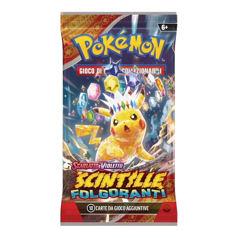 Pokémon - Scarlatto e Violetto - Scintille Folgoranti (IT) - Busta singola Artwork casuale