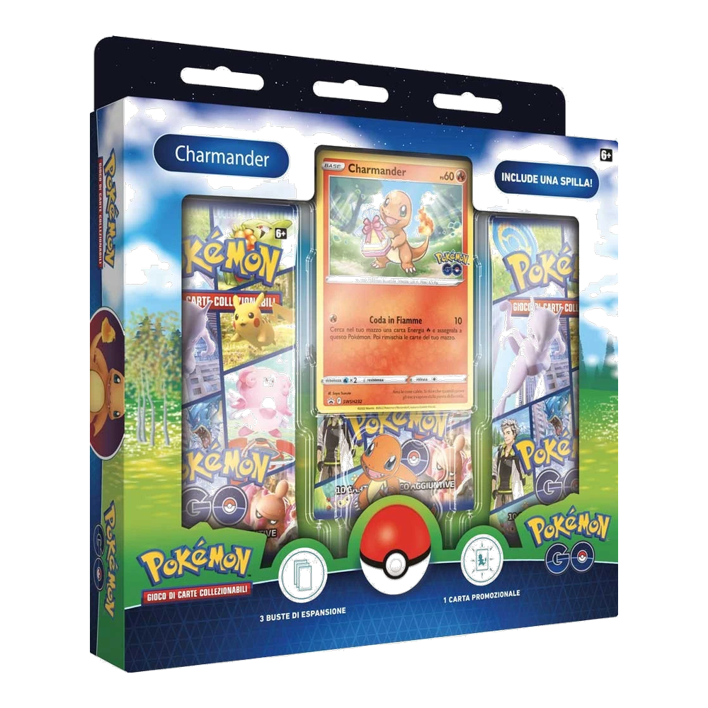 Pokémon: Collezione Pokémon GO con Spilla Charmander (IT)
