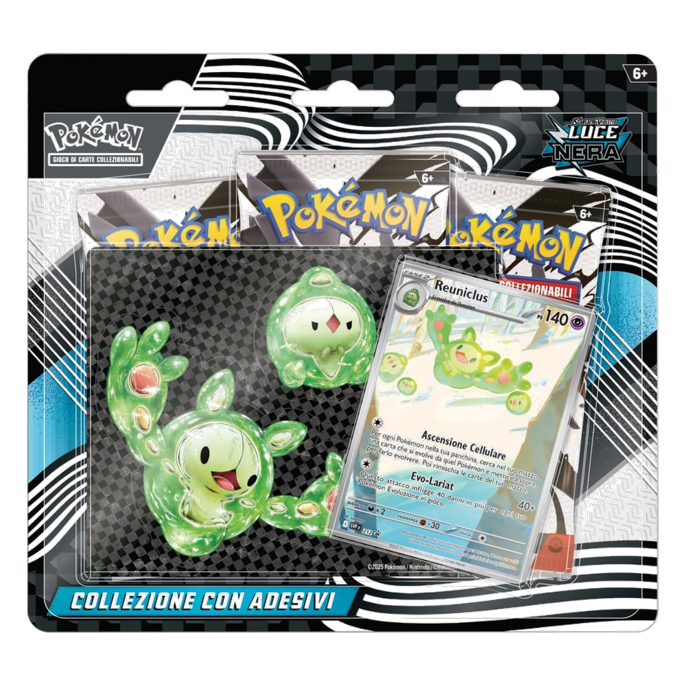 Pokémon: Luce Nera - Collezione con Adesivi - Reuniclus (IT)