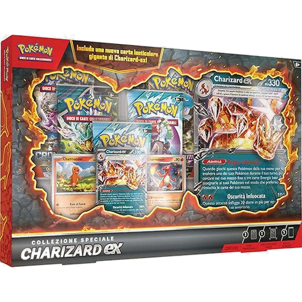 Pokémon: Collezione Speciale Charizard-Ex Lenticolare (IT)