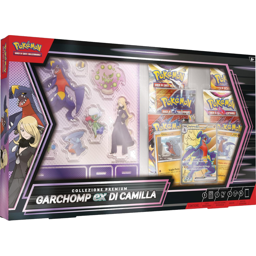 Pokémon: Collezione Premium Garchomp-Ex di Camilla (IT)