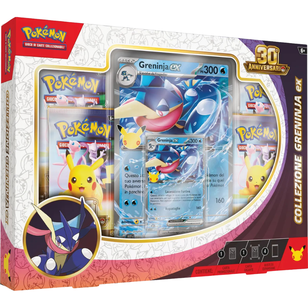 Pokémon: Collezione 30° Anniversario - Greninja-Ex (IT)
