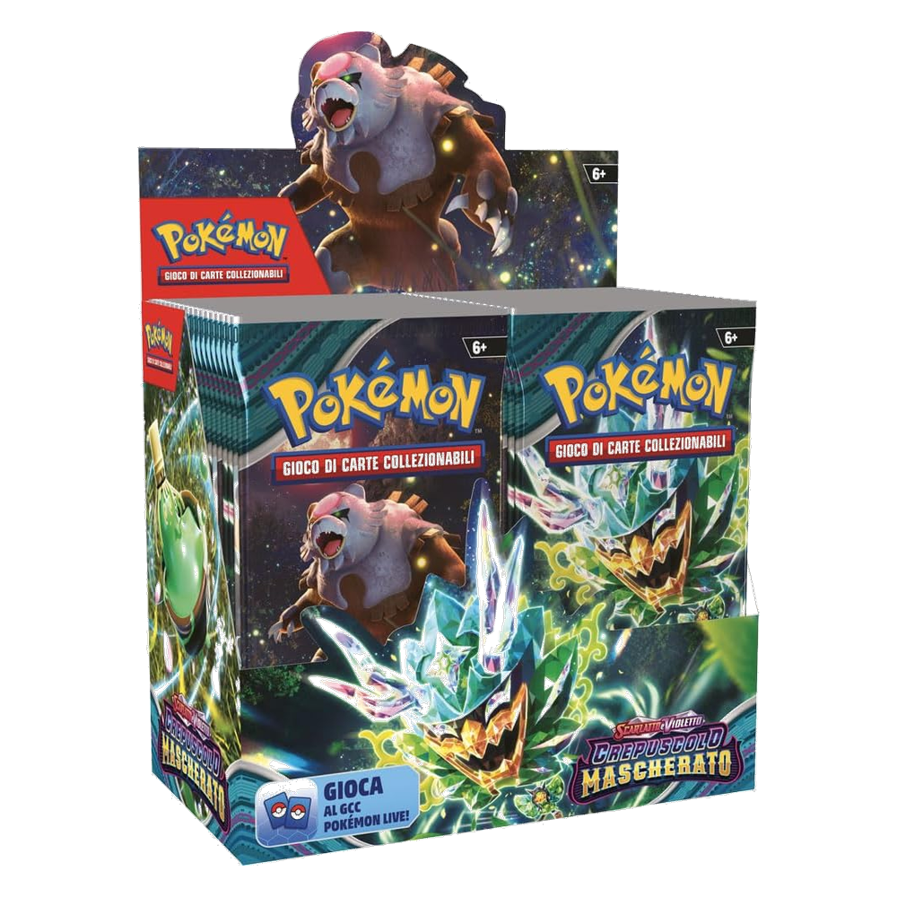 Pokémon - Scarlatto e Violetto - Crepuscolo Mascherato - Display 36 buste (IT)