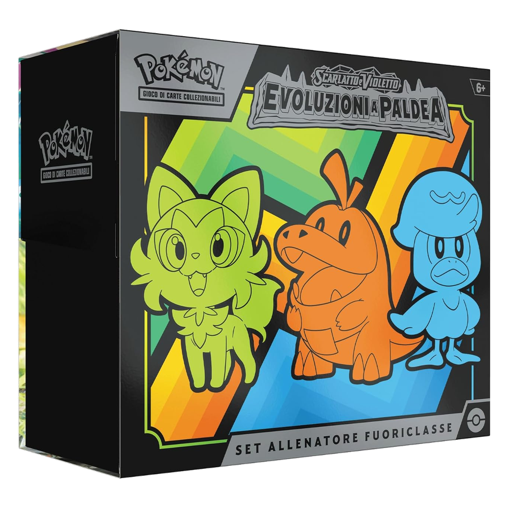 Pokémon: ETB - Set Allenatore Fuoriclasse - Evoluzioni a Paldea (IT)