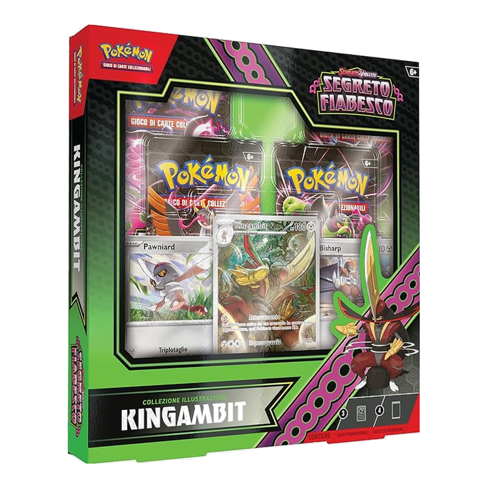 Pokémon: Collezione Illustrazione Segreto Fiabesco Kingambit (IT)