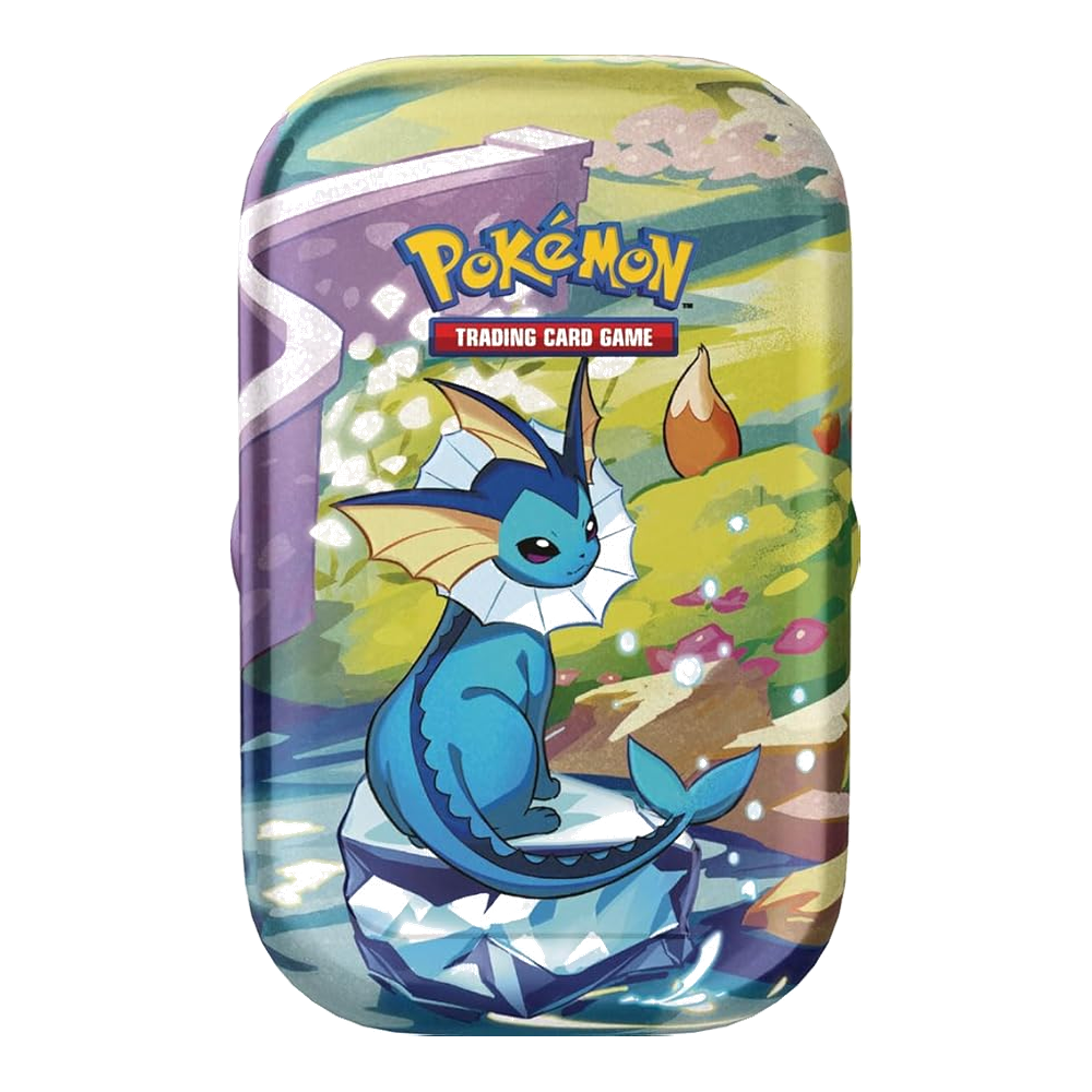 Pokémon: Mini Tin Evoluzioni Prismatiche - Artwork Vaporeon (IT)