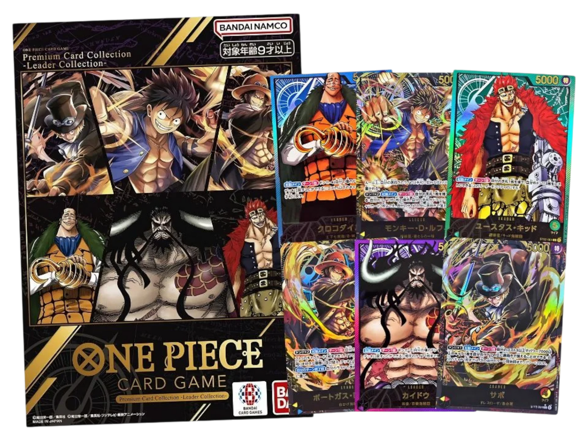 Sezione Giapponese One Piece – Premium card collection leader