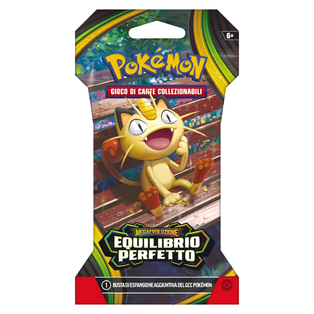 Pokémon - Megaevoluzione - Equilibrio Perfetto (IT) - Busta Singola Paper Sleeve (Artwork casuale)