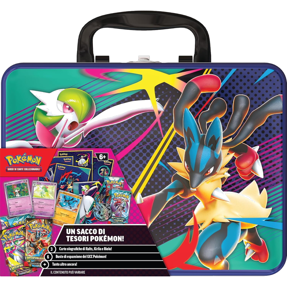 Pokémon: Bauletto da Collezione Mega Lucario e Mega Gardevoir Novembre 2025 (IT)