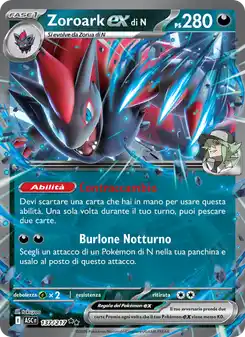 Zoroark ex di N - DR - 137/217 Italiano