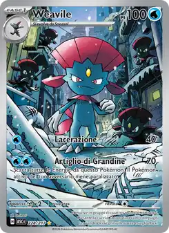 Weavile - IR - 228/217 Italiano