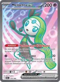Meloetta ex - UR - 159/086 Italiano