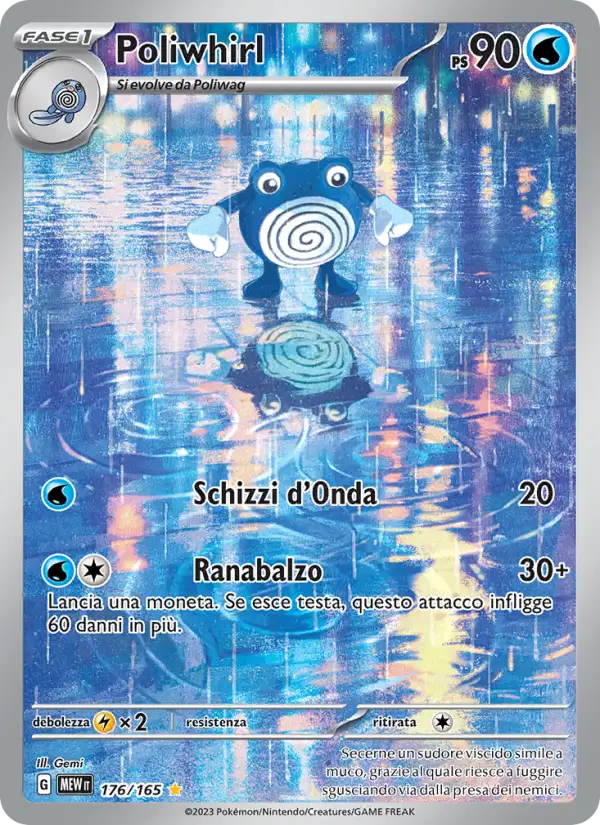 Poliwhirl 176/165 151 – Italiano
