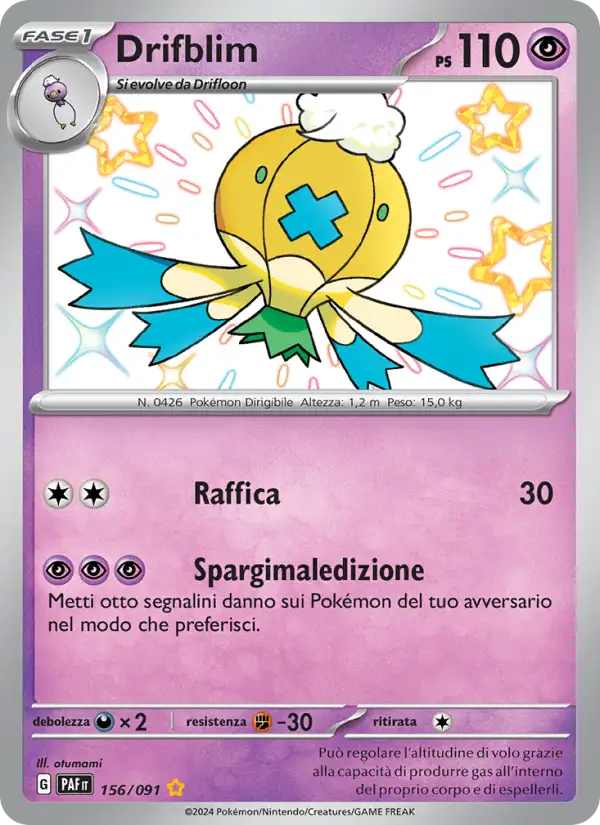 Drifblim - S - 156/091 (PAF)