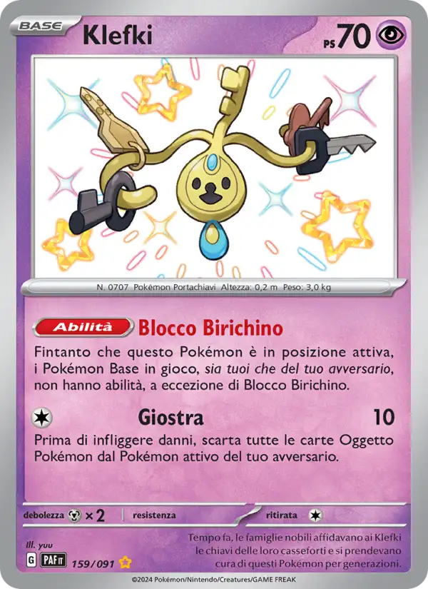 Klefki - S - 159/091 (PAF)