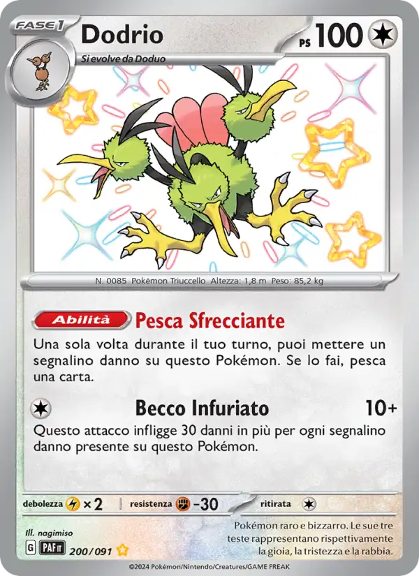 Dodrio - S - 200/091 (PAF)