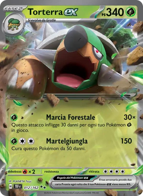 Torterra ex - DR - 012/162 (TEF)