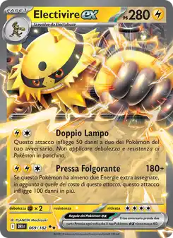 Electivire ex - DR - 069/182 Italiano