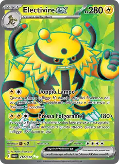 Electivire ex - UR - 212/182 Italiano