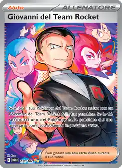 Giovanni del Team Rocket - SAR - 238/182 Italiano
