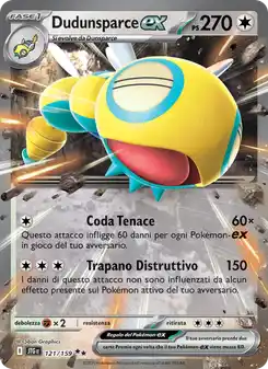 Dudunsparce ex - DR - 121/159 Italiano