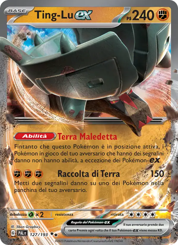 Ting-Lu ex 127/193 Evoluzioni a Paldea italiano