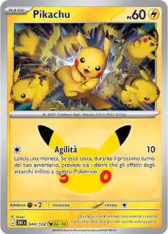 Pikachu - Pikachu Rare - 044/128 Italiano