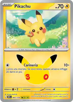 Pikachu - Pikachu Rare - 047/128 Italiano