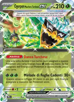 Ogerpon Maschera Turchese ex - DR - 012/131 Italiano