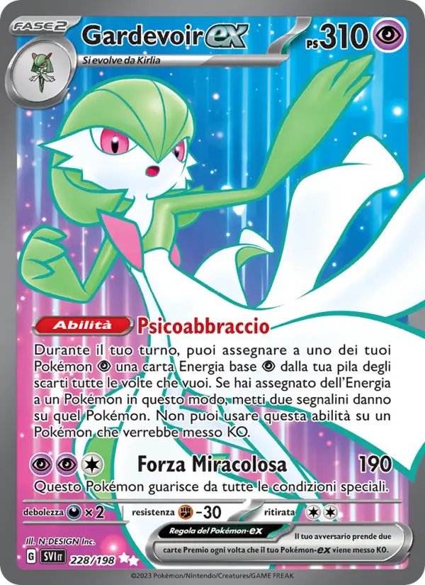 Gardevoir ex - UR - 228/198 (SVI)