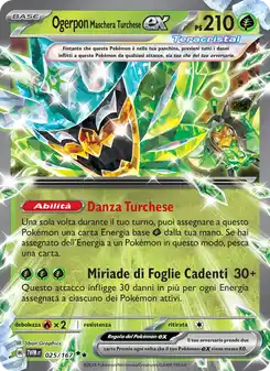 Ogerpon Maschera Turchese ex - DR - 025/167 Italiano