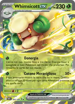 Whimsicott ex - DR - 005/086 Italiano