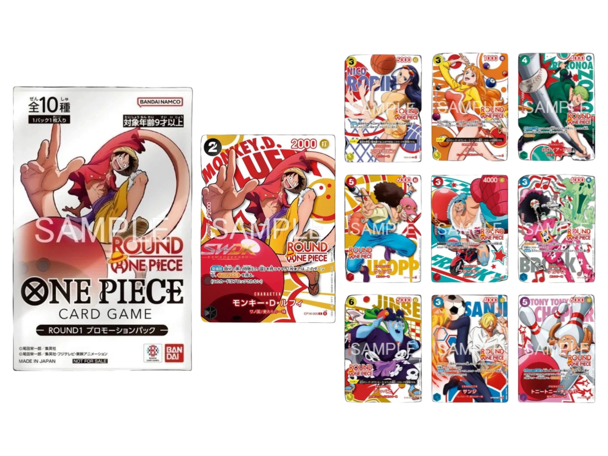 Sezione Giapponese One Piece – Round 1 Promo Pack