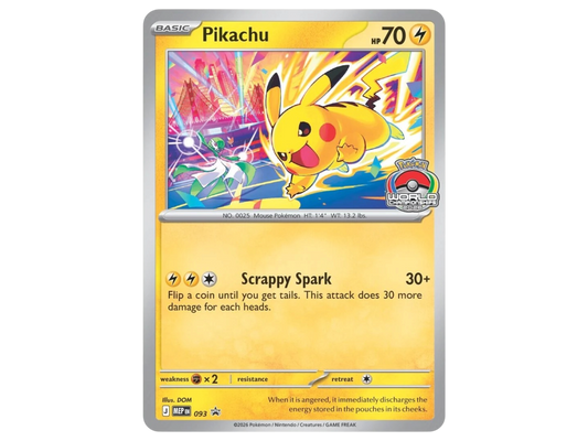 Sezione Giapponese Pokémon – WCS2026 Pikachu Promo