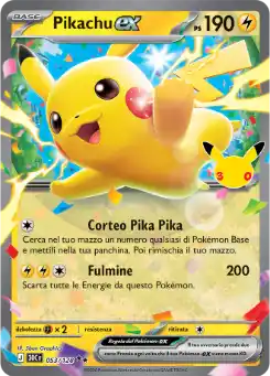 Pikachu ex - DR - 053/128 – Italiano