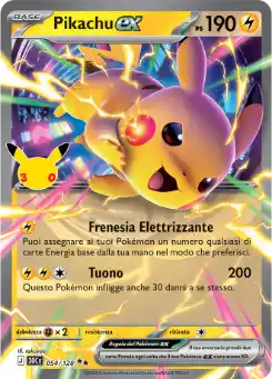 Pikachu ex - DR - 054/128 – Italiano