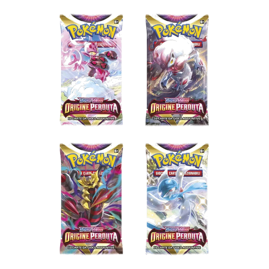 Pokémon - Spada e Scudo - Origine Perduta (IT) - 4 Buste Artwork completo