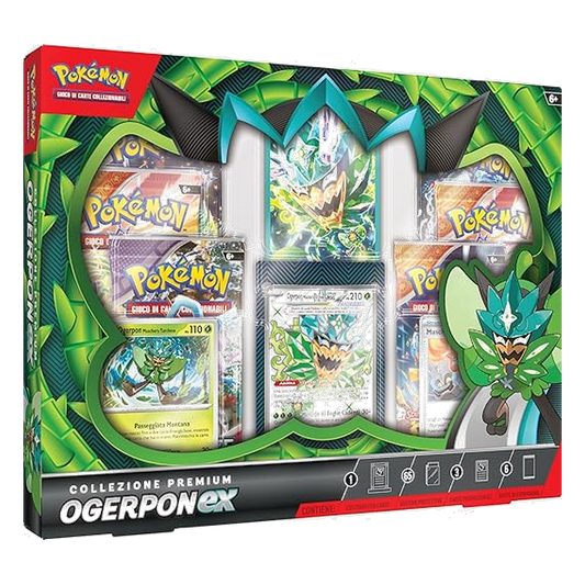 Pokémon: Collezione Premium Ogerpon Maschera Turchese-Ex Teracristal (IT)