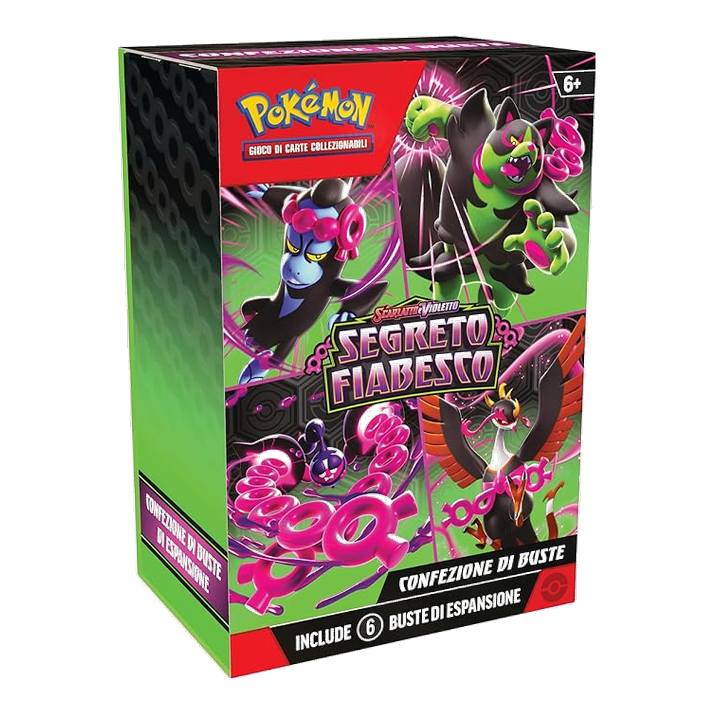 Pokémon: Bundle da 6 buste dell’espansione Scarlatto e Violetto - Segreto Fiabesco (IT)