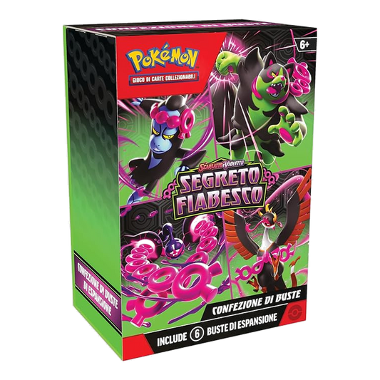 Pokémon: Bundle da 6 buste dell’espansione Scarlatto e Violetto - Segreto Fiabesco (IT)