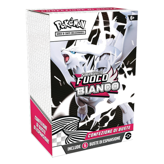 Pokémon: Bundle da 6 buste dell’espansione Scarlatto e Violetto - Fuoco Bianco (IT)