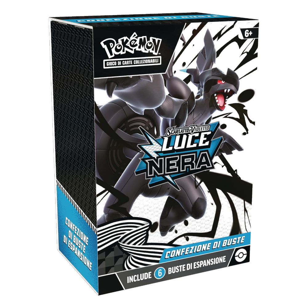 Pokémon: Bundle da 6 buste dell’espansione Scarlatto e Violetto - Luce Nera (IT)