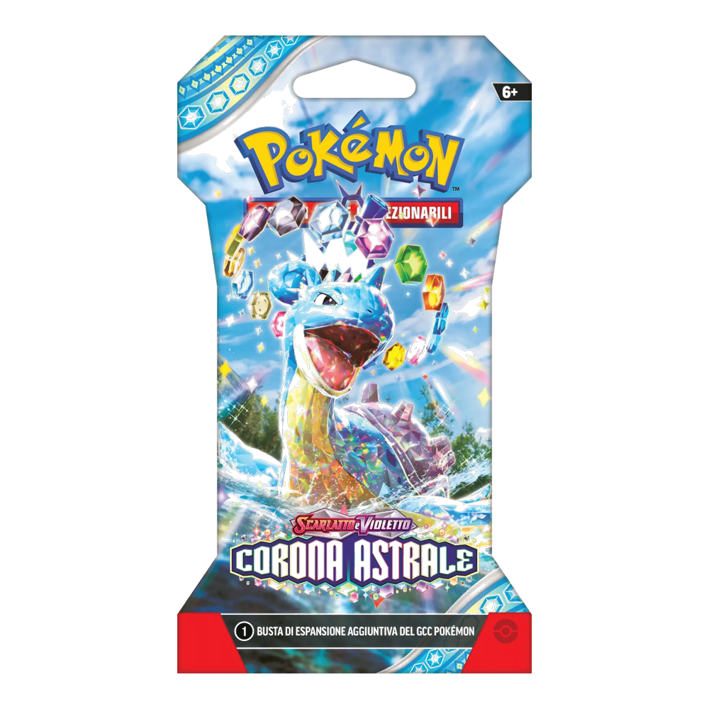 Pokémon - Scarlatto e Violetto - Corona Astrale (IT) - Busta Singola Paper Sleeve (Artwork casuale)