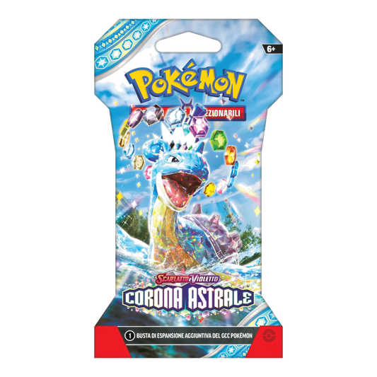 Pokémon - Scarlatto e Violetto - Corona Astrale (IT) - Busta Singola Paper Sleeve (Artwork casuale)