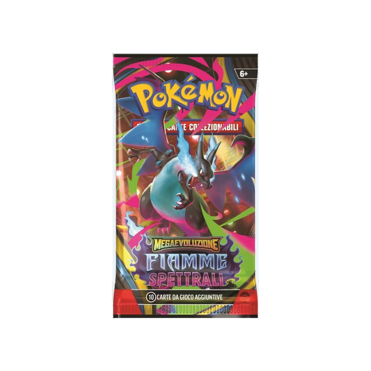 Pokémon - Megaevoluzione - Fiamme Spettrali (IT) - Busta singola Artwork casuale