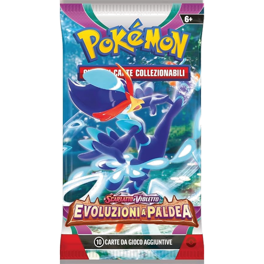 Pokémon - Scarlatto e Violetto - Evoluzioni a Paldea (IT) - Busta singola Artwork casuale