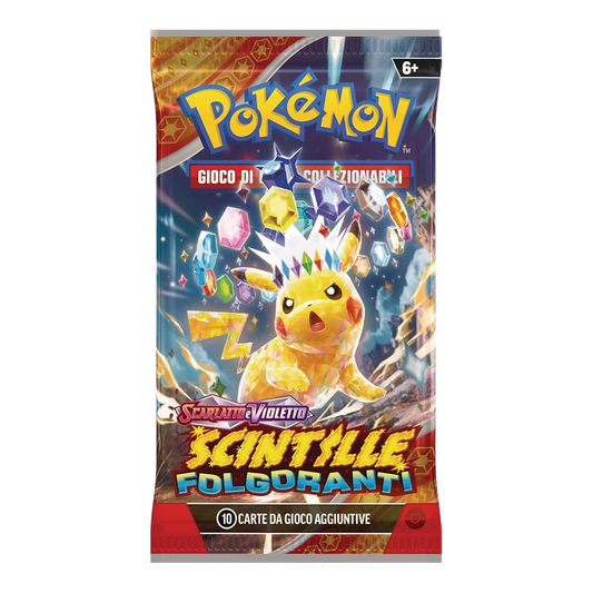 Pokémon - Scarlatto e Violetto - Scintille Folgoranti (IT) - Busta singola Artwork casuale
