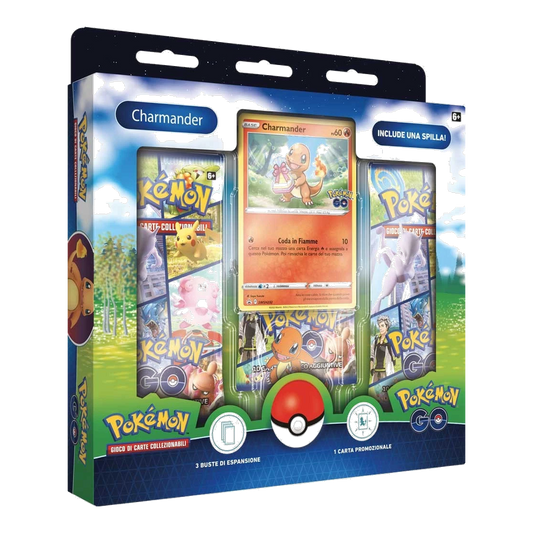 Pokémon: Collezione Pokémon GO con Spilla Charmander (IT)